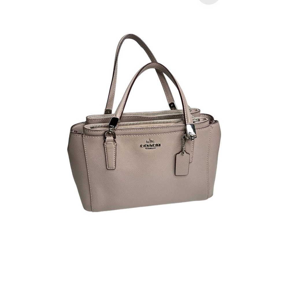 Coach Taupe Light Tan Bag